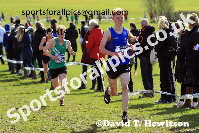 Boys Under-15s 2022 CAU Inter Counties Cross Country, Prestwold Hall, Loughborough.  Photo: David T. Hewitson/Sports for All Pics